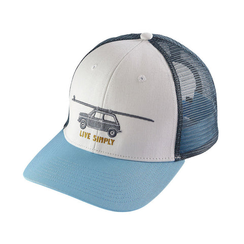 Patagonia Live Simply Glider Trucker Hat - White
