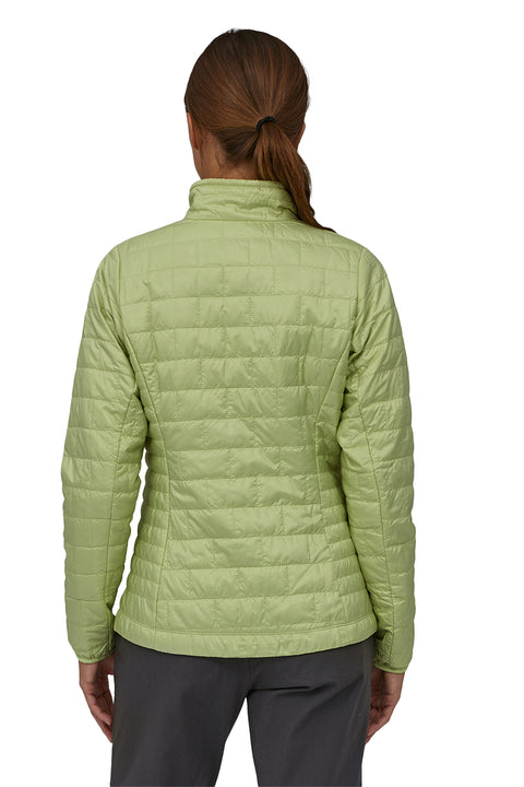 Patagonia Women's Nano Puff Jacket - Friend Green - Back