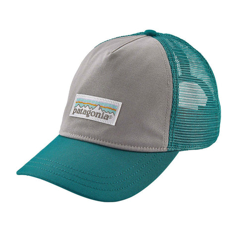 Patagonia Women's Pastel P-6 Label Layback Trucker Hat - Drifter Grey