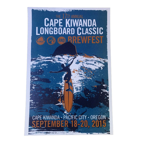 Cape Kiwanda Longboard Classic 2015 Event Poster