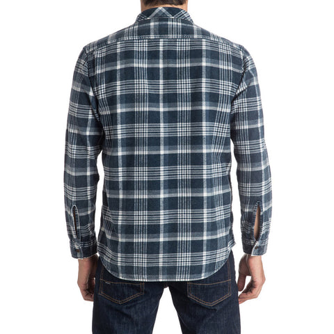 Quiksilver Best Tang L/S Shirt - Navy Blazer Outback Aura