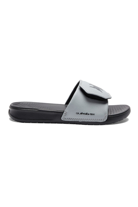Quiksilver Bright Coast Adjustable Youth Sandal - Grey -Side