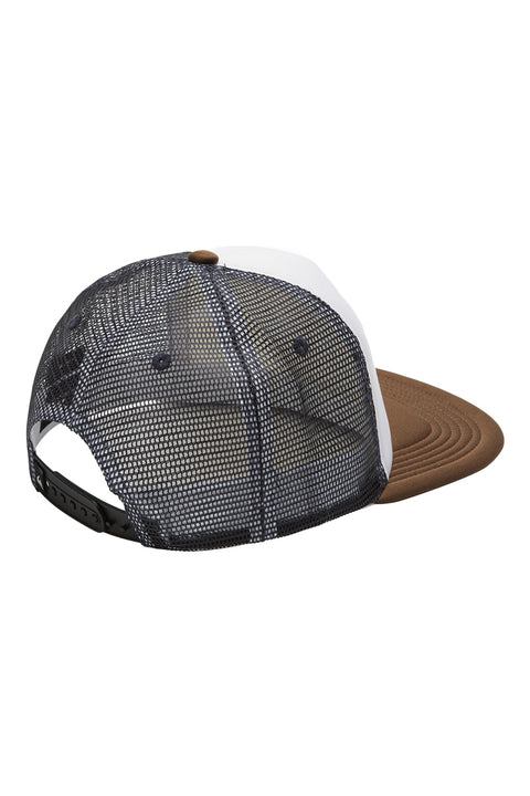 Quiksilver Boy's 8-16 Tailgater Trucker Hat - White - Back