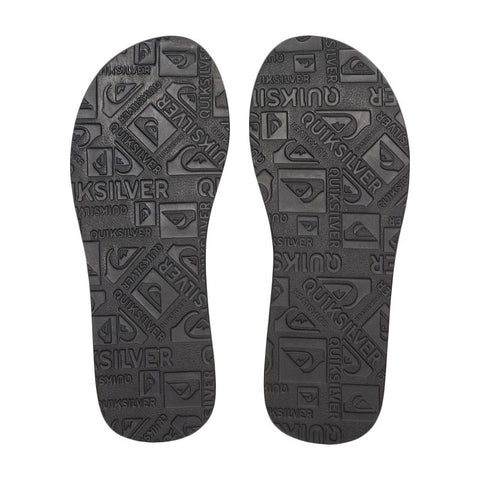 Quiksilver Carver Suede Sandals - Solid Black