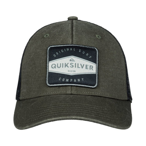 Quiksilver Destril Trucker Hat - Four Leaf Clover