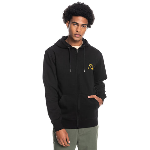 Quiksilver Dream Sesh Zip-Up Hoodie - Black