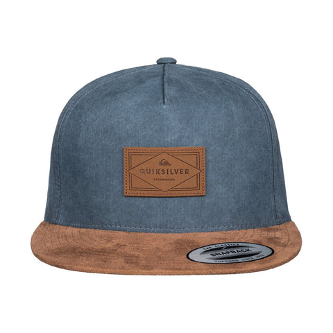 Quiksilver Fineline Snapback Hat - Navy Blazer