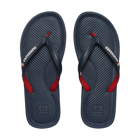 Quiksilver Haleiwa Sandals - Blue / Red / Blue