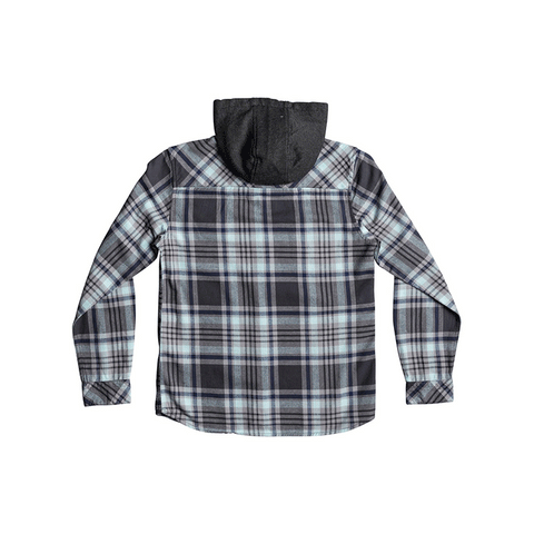 Quiksilver Hooded Tang Flannel - Blue