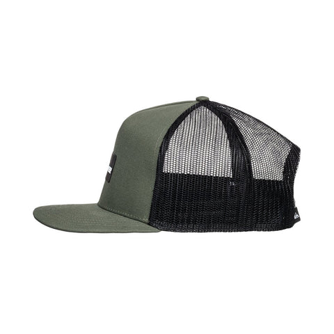 Quiksilver Lockerbees Trucker Hat - Four Leaf Clover