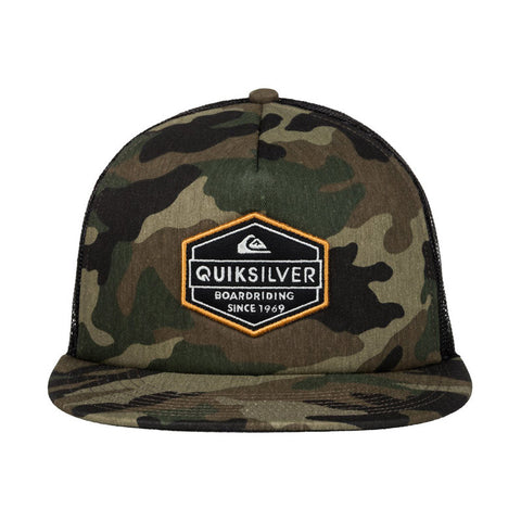 Quiksilver Marbleson Trucker Hat - Camo