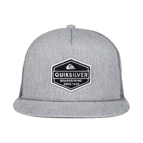 Quiksilver Marbleson Trucker Hat - Light Grey Heather