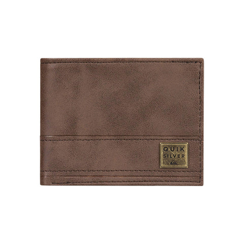 Quiksilver New Stitchy Wallet - Chocolate Brown