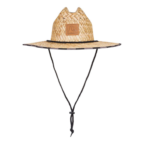 Quiksilver Outsider Straw Hat - Black Checkers