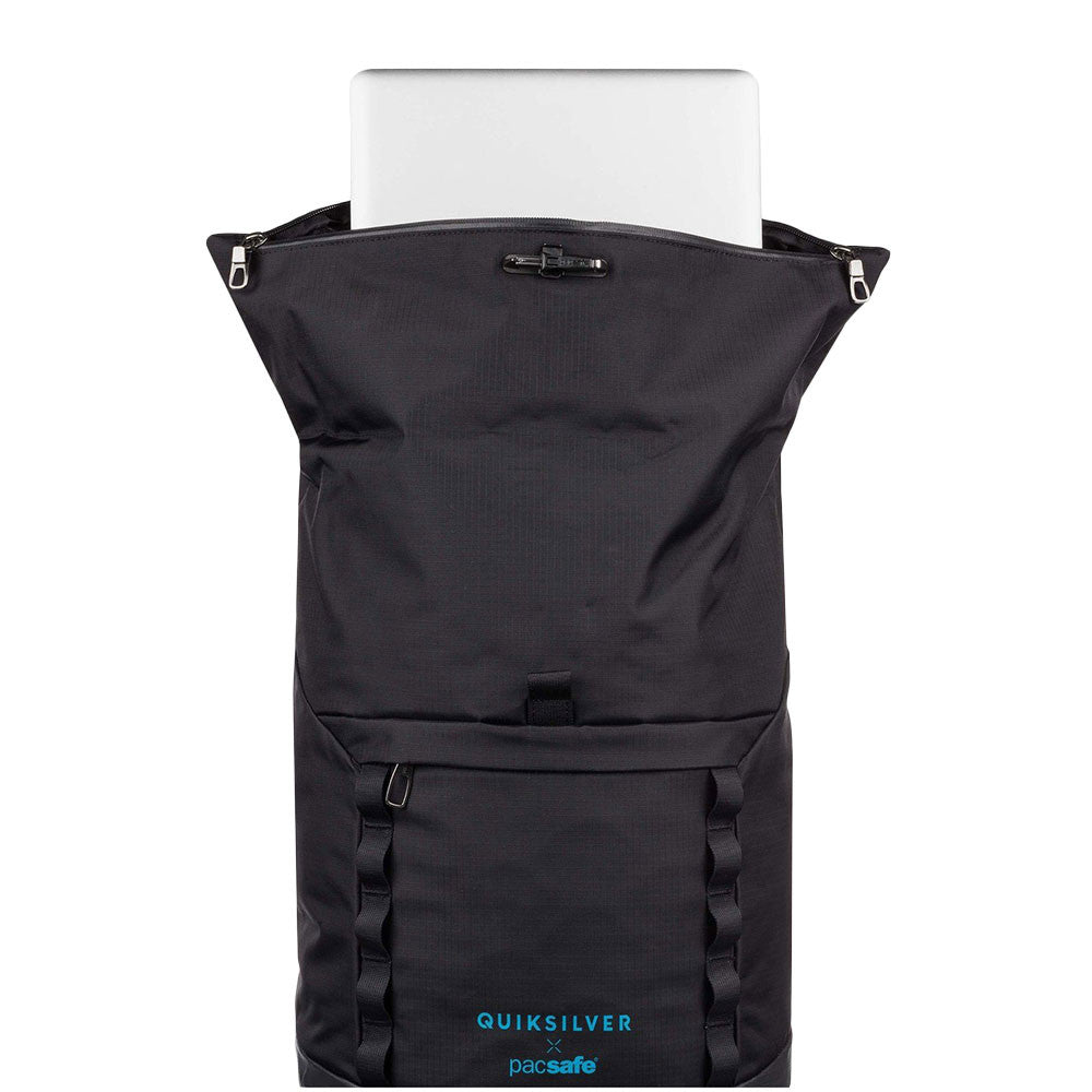 Quiksilver Pacsafe X QS Dry Backpack Black Moment Surf Company