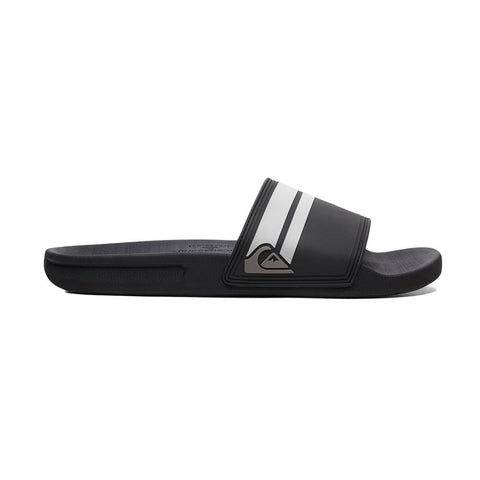 Quiksilver Rivi Slide Sandal - Black / Black / White