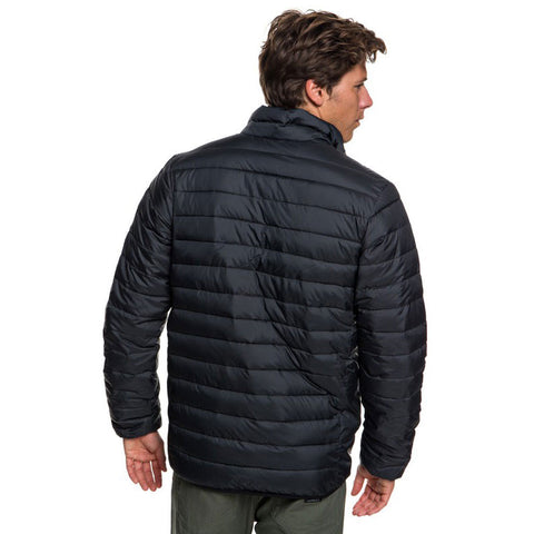 Quiksilver Scaly Water Resistant Puffa Jacket - Black