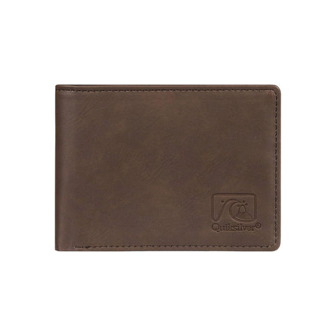 Quiksilver Slim Vintage IV Wallet - Chocolate Brown