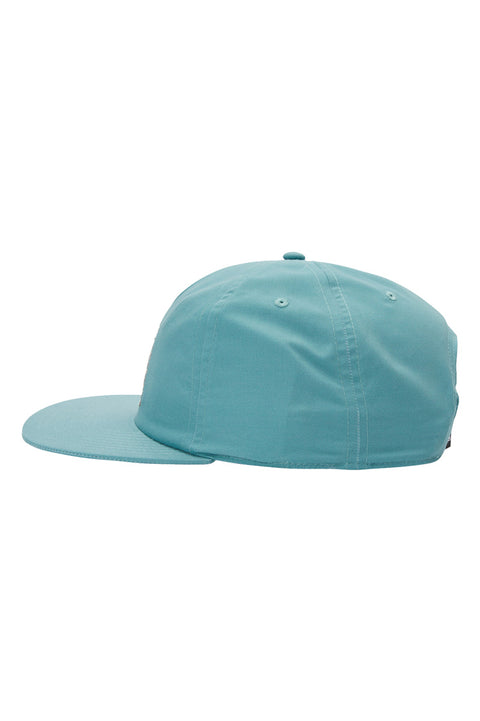 Quiksilver Surfwash Snapback Hat - Brittany Blue - Side