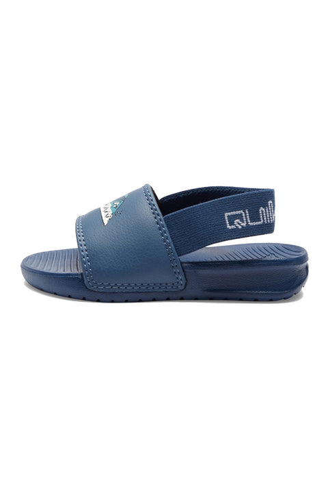 Quiksilver Bright Coast Adjustable Toddler Sandal - Blue - Left Side