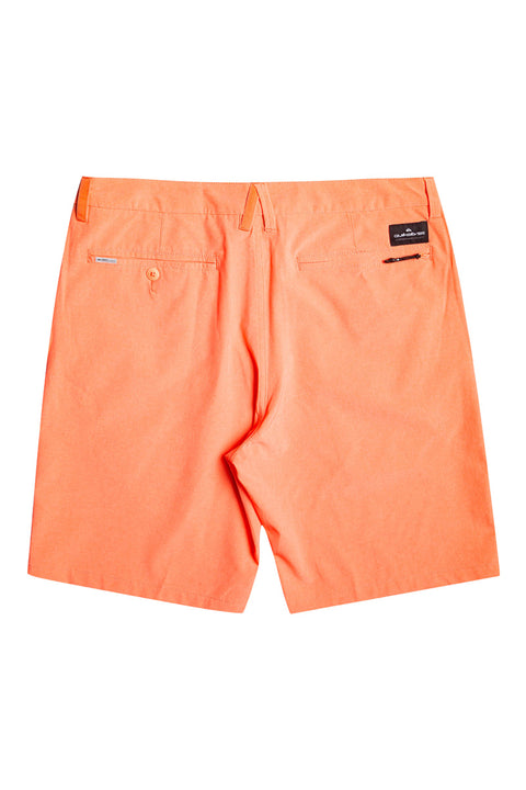 Quiksilver Union Heather Amphibian 20" Boardshorts - Fresh Salmon - Back No Model
