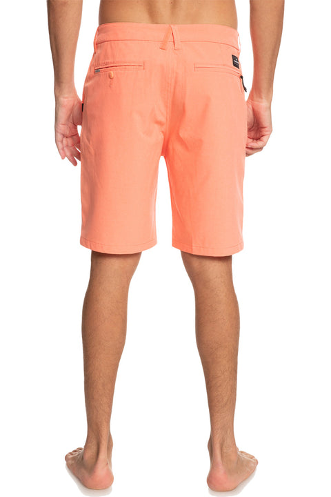 Quiksilver Union Heather Amphibian 20" Boardshorts - Fresh Salmon - Back
