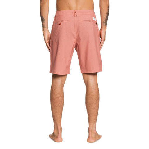 Quiksilver Union Heather Amphibian 20" Short - Redwood