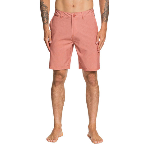 Quiksilver Union Heather Amphibian 20" Short - Redwood