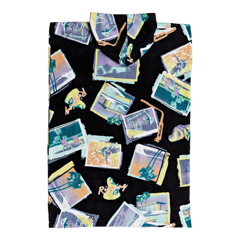 Quiksilver Youth Hoody Changing Towel - Black Pictures
