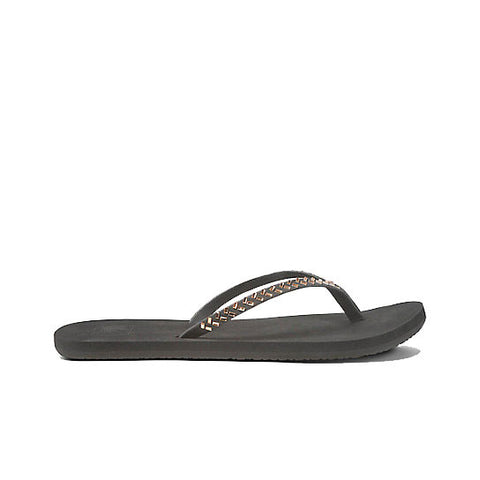 Reef Bliss Embellish Sandal - Black/Bronze