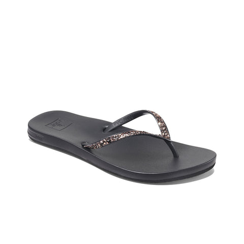 Reef Cushion Bounce Stargazer Sandal - Black / Bronze