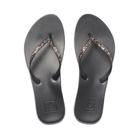 Reef Cushion Bounce Stargazer Sandal - Black / Bronze