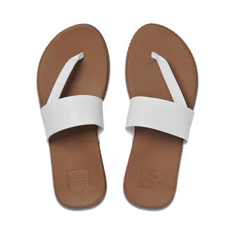 Reef Cushion Sol Sandal - White / Snake