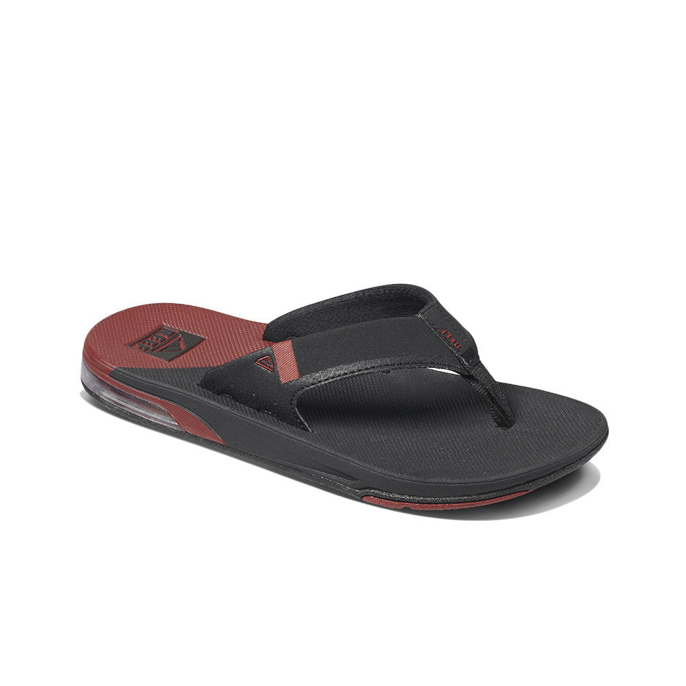 Reef Fanning Low Sandal Black Rust Moment Surf Company