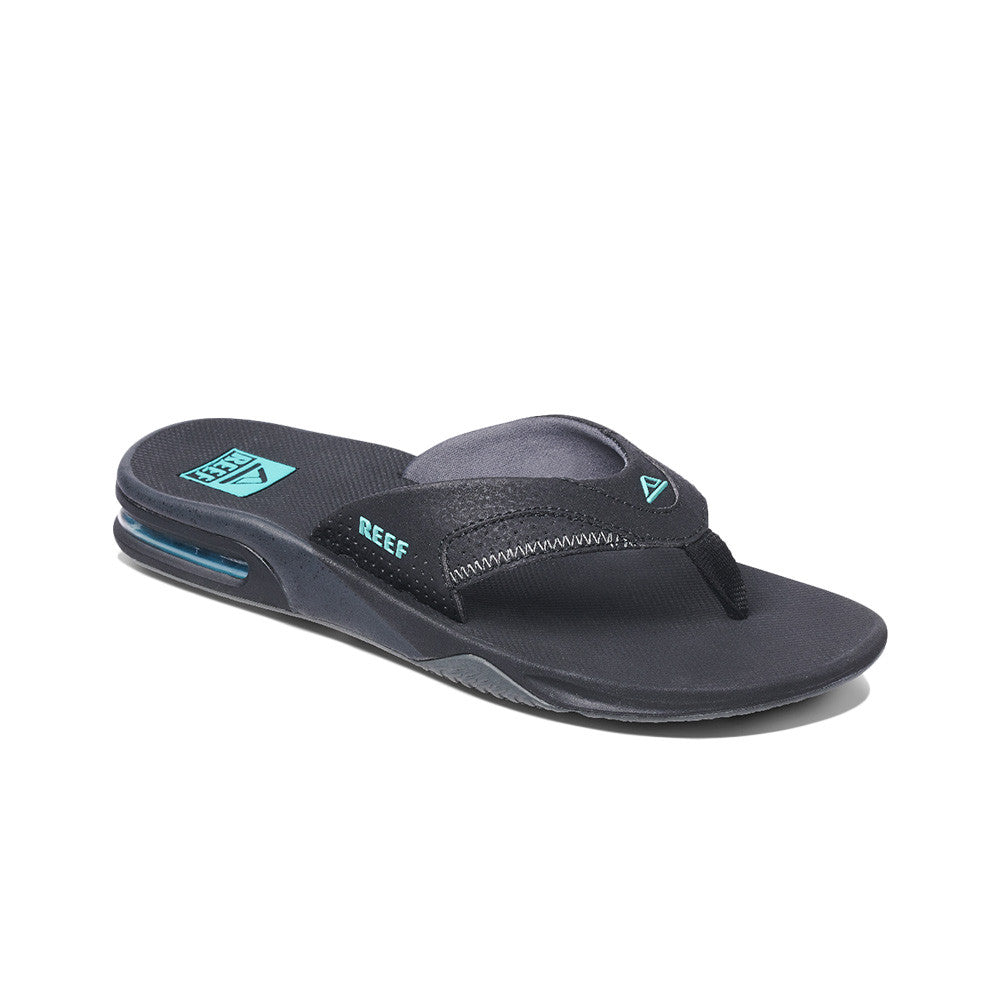 Reef Fanning Sandal Neon Blue Moment Surf Company