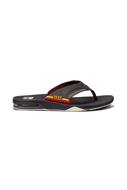 Reef Fanning Sandals - Vintage Brown / Sunset - Side