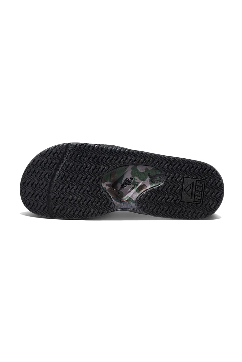 Reef Fanning Slide Sandals - Olive Camo | Moment Surf Company