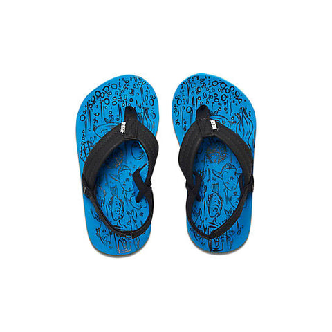 Reef Grom Reef Footprints - Blue