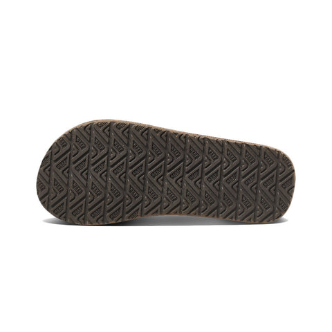 Reef Leather Smoothy Sandals - Bronze / Brown
