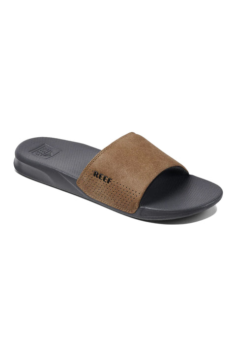 Reef One Slide Sandal - Grey / Tan