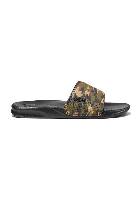 Reef One Slide Sandal - Camo - Side