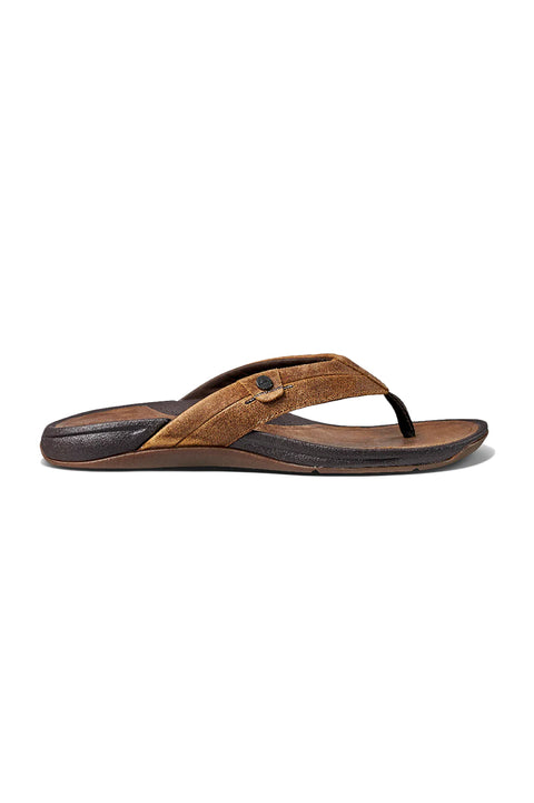 Reef Pacific Leather Sandals - Java - Side