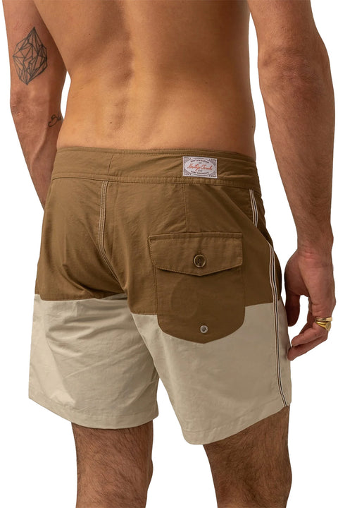 Rhythm Heritage Splice Trunk - Butterscotch - On Model Back