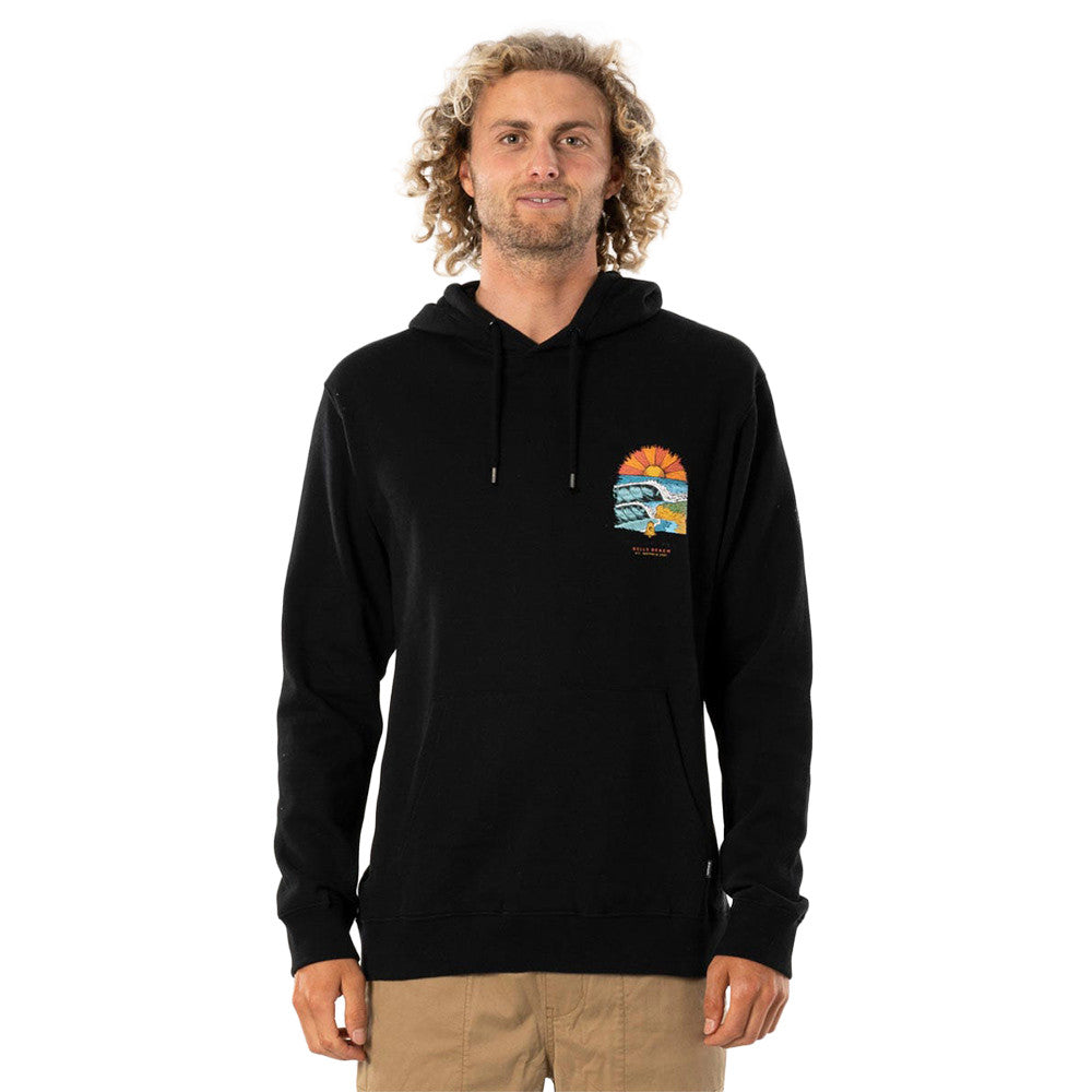 Rip Curl Bells 2021 Hoodie - Black | Moment Surf Company