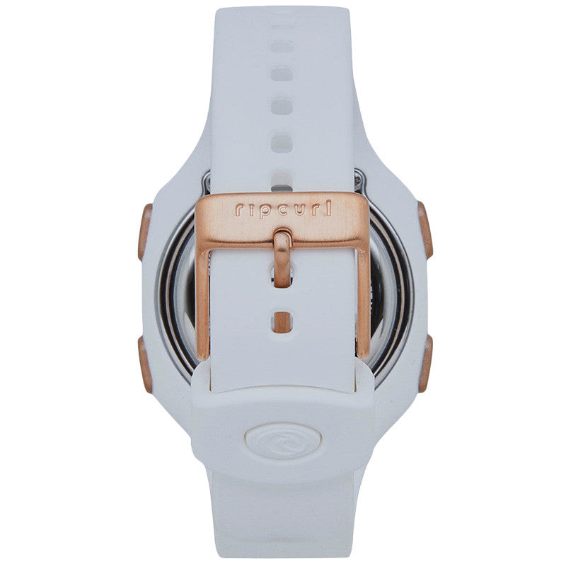 Rip Curl Candy 2 Digital Silicone Watch White Moment Surf Company