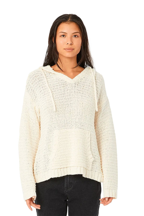 Rip Curl Classic Surf Poncho - Bone - Front