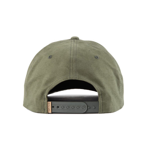 Rip Curl Custom Snapback Cap - Dark Olive