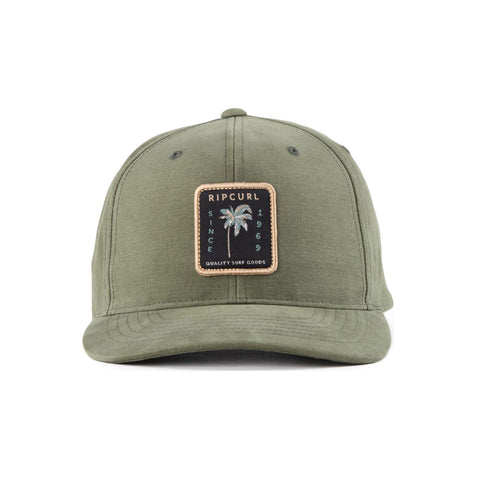 Rip Curl Custom Snapback Cap - Dark Olive