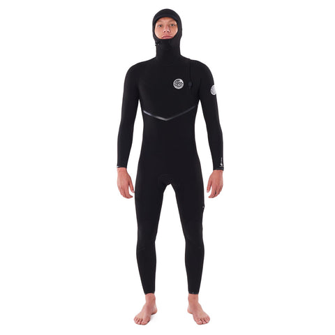 Rip Curl E-Bomb Zip Free 4/3mm Hooded Wetsuit