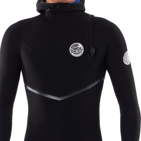 Rip Curl E-Bomb Zip Free 4/3mm Hooded Wetsuit